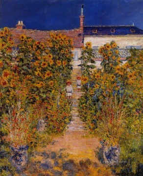 クロード・モネ Painting - ヴェトゥイユ・クロード・モネの芸術家の庭